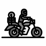 bike trip icon